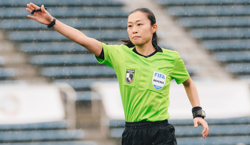 Japanese referee Yoshimi Yamashita